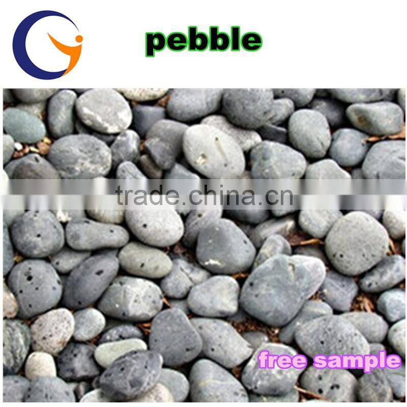 white pebble stone/pebble stone for water treatmeat/Pebble Stone