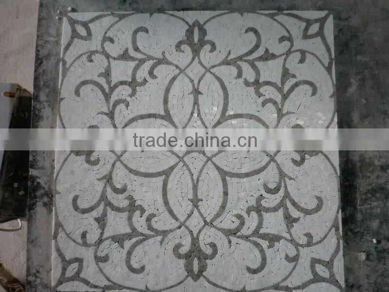 mosaic flower patterns