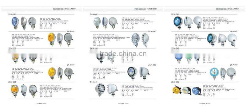 Auto lighting system 5 inch h4 bulb Plastic universal auto light