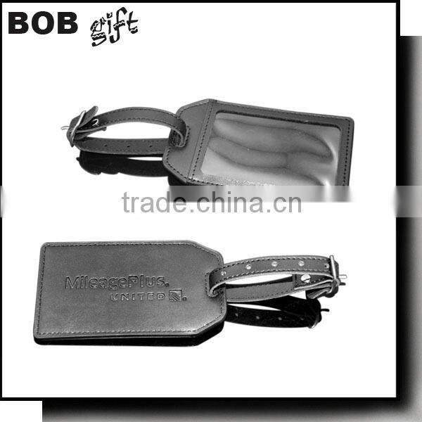 2014 new design Good Quality Leather Luggage Tags For Promotional