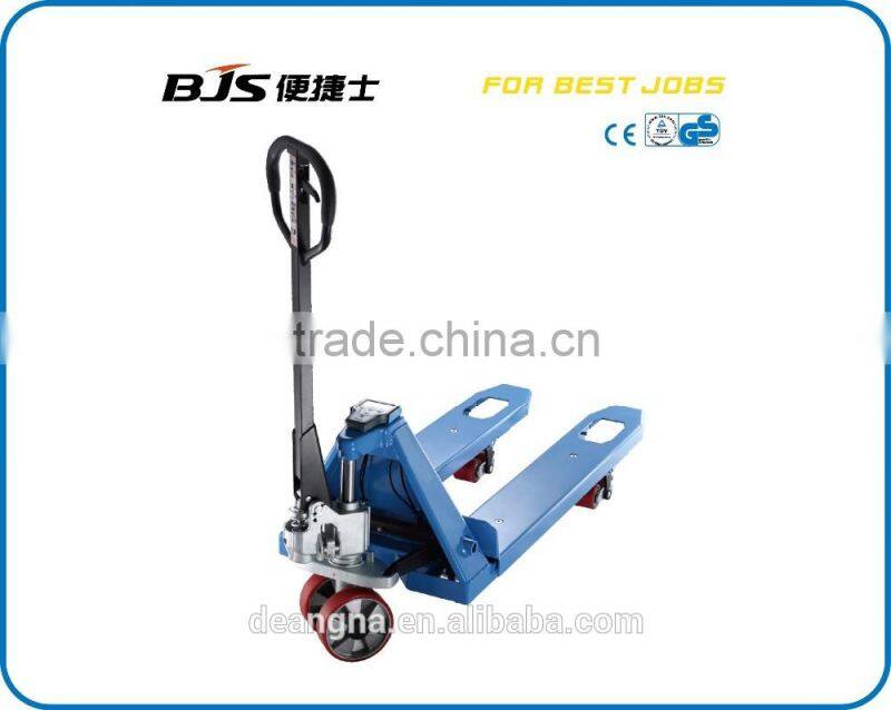 High quality 2 ton industrial electronic scale handling vehicle(E20V) pallet truck