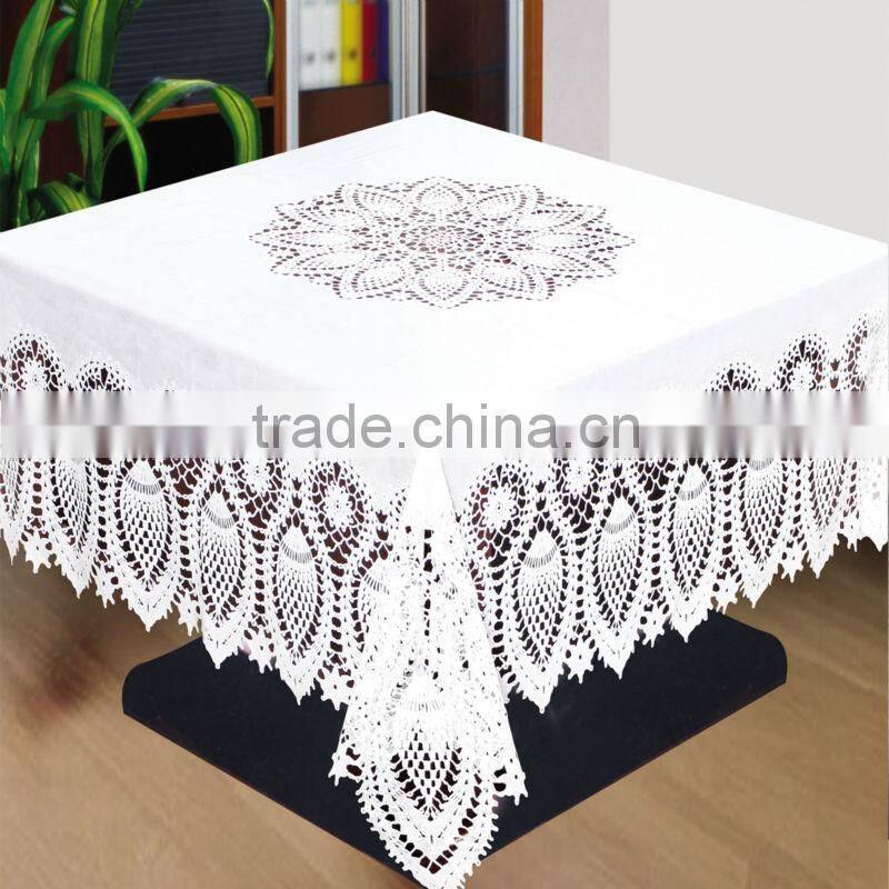 CROCHET PVC TABLECLOTH - ZT-304 137X182CM