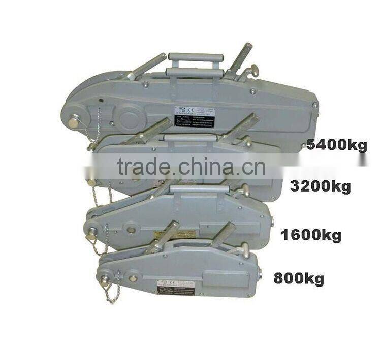 china manufacturers pulling&lifting machine wire rope tirfor lifting hoist winch