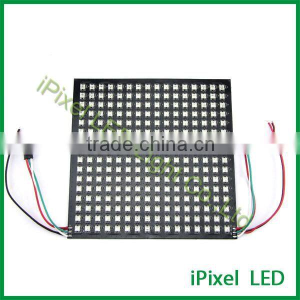 high power magic 10mm 16 * 16 IC ws2812b SMD 5050 led pannel
