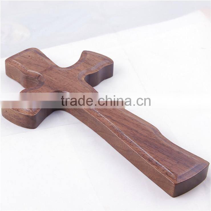 Religious style wooden cross