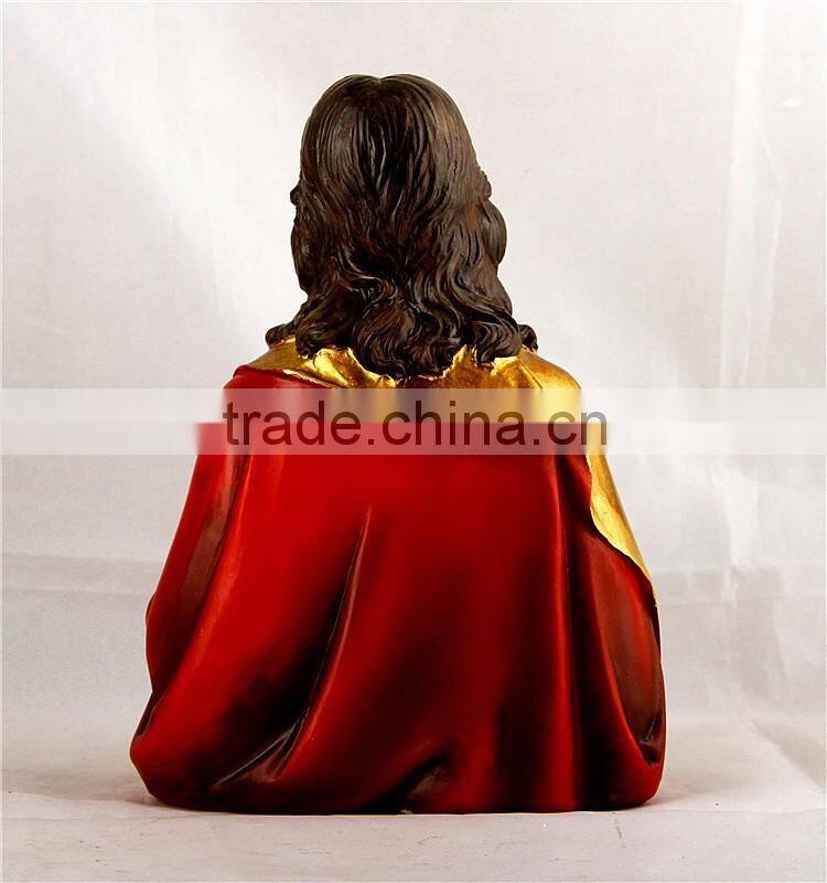 resin jesus bust figurine
