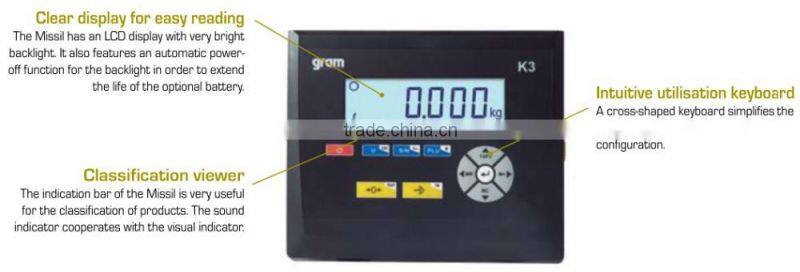 MISSIL F4-150 Good Performance Small Industrial Weighing Scales - 150kg / 20g