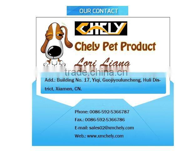 Various color and shape pet food bowl with high-end fabric, tape and zipper