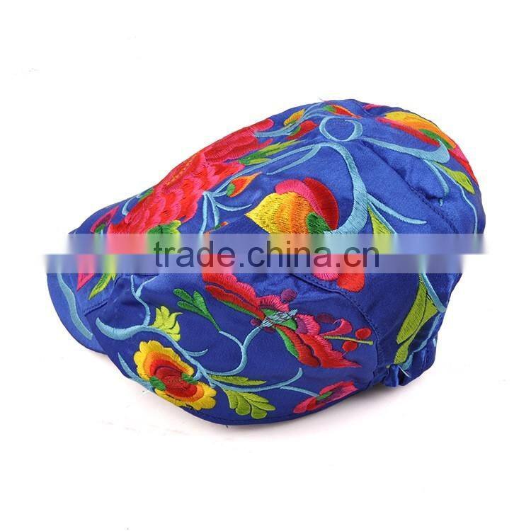 Luckybags manufacturer flower snapback hats custom embroidery snapback hats wholesale hip hop snapback