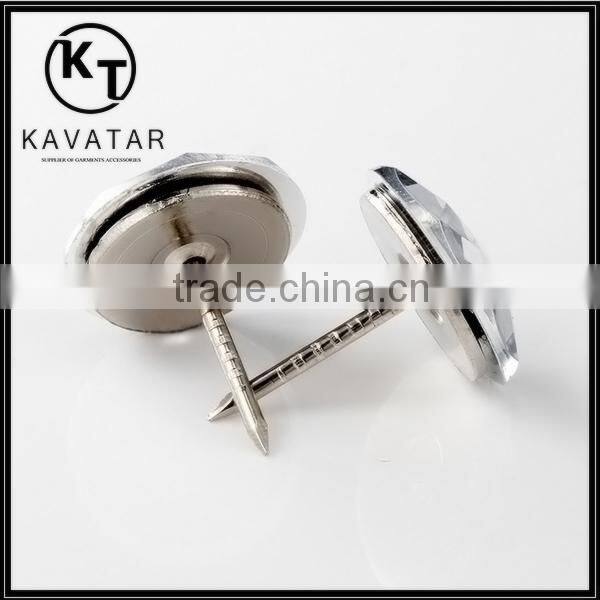 Diaphanous rhinestone furniture chinese easy button