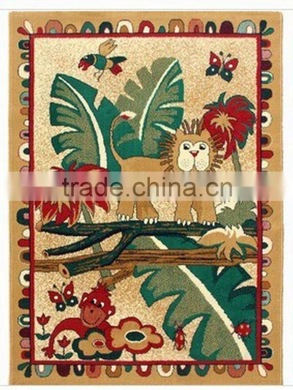 children room blanket,cartoon rugs ,modern patterns PP mat / rugs