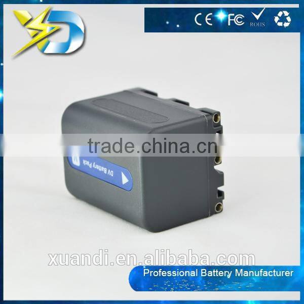 Digital camera battery lithium ion A cell batteries 7.2v battery for NP-FM70 NP-QM71