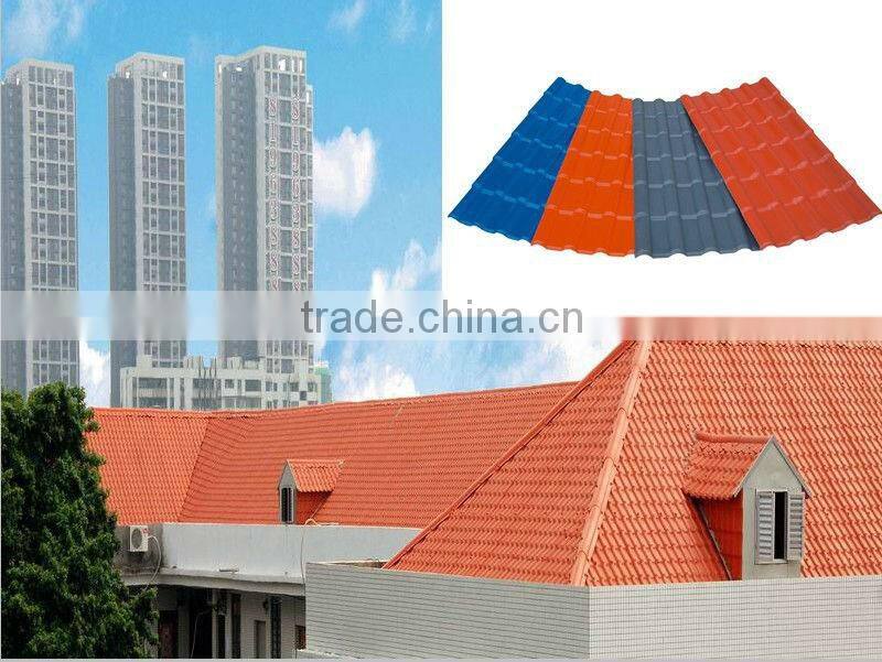 Ultra weathering ASA coated plastic synthetic resin roof tile