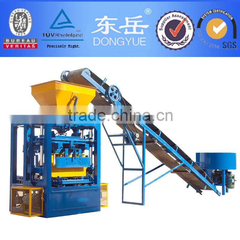 manual concrete block molding machine QT4-24B