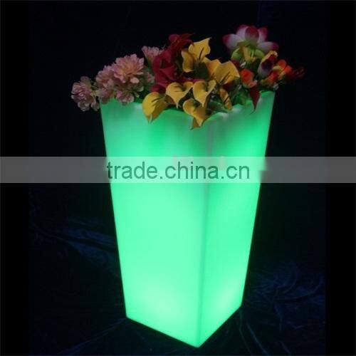 Remote control light bar furniture garden flowerpot led decoration light for wedding