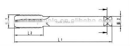 Spiral pointed taps Din371 Din376 High speed steel