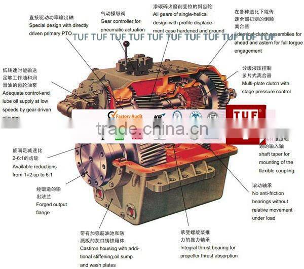 Marine Gearbox for Daihastu diesel engine