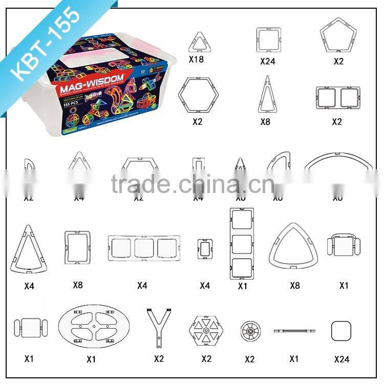 magic magnetic construction blocks for kids