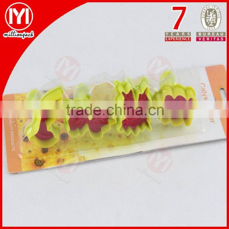 4pcs Various leaf shape Plastic Cookie moulds/Cutter