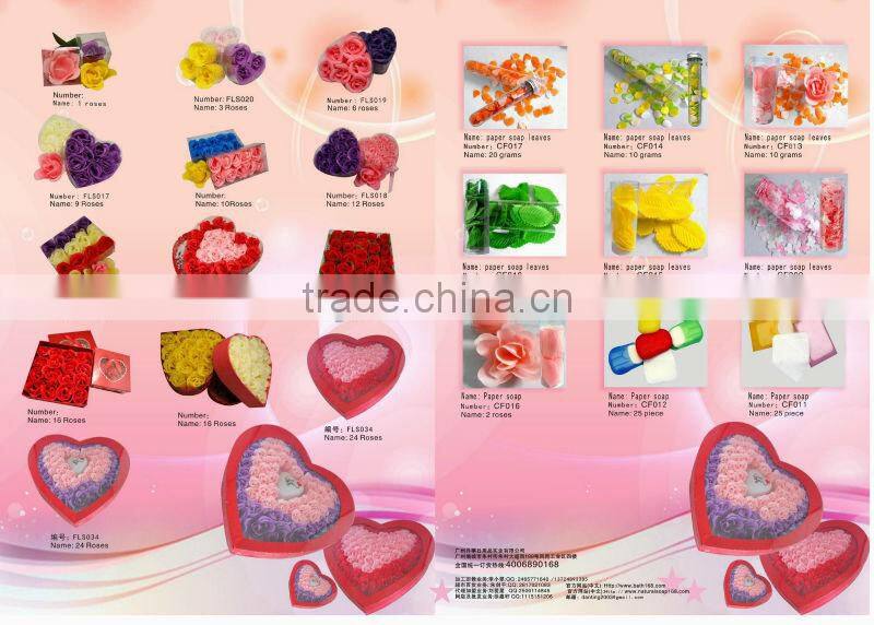 hand washing paper soap,avaliable in various colour