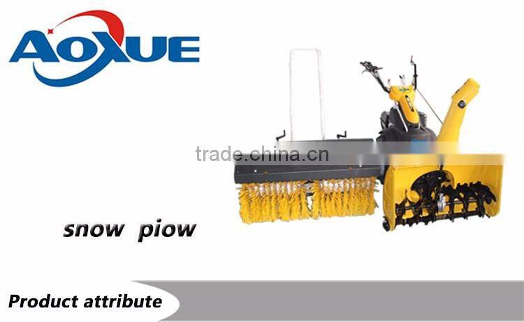 Mini blower snow plow sweeper