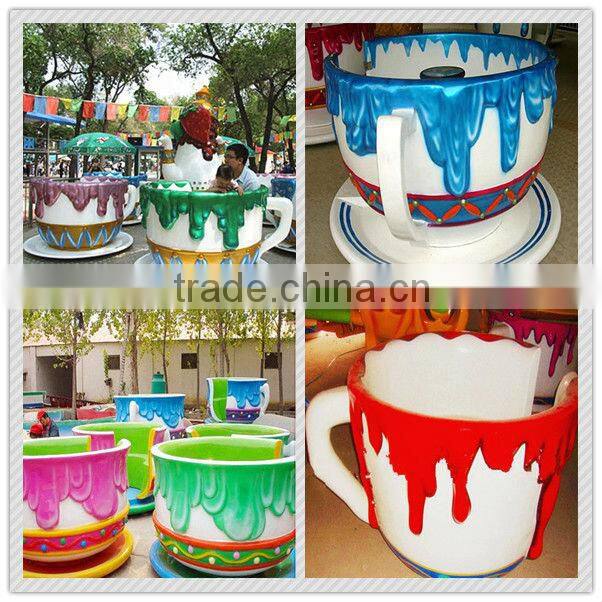 Attractive Amusement Park Equipment coffee cup rides