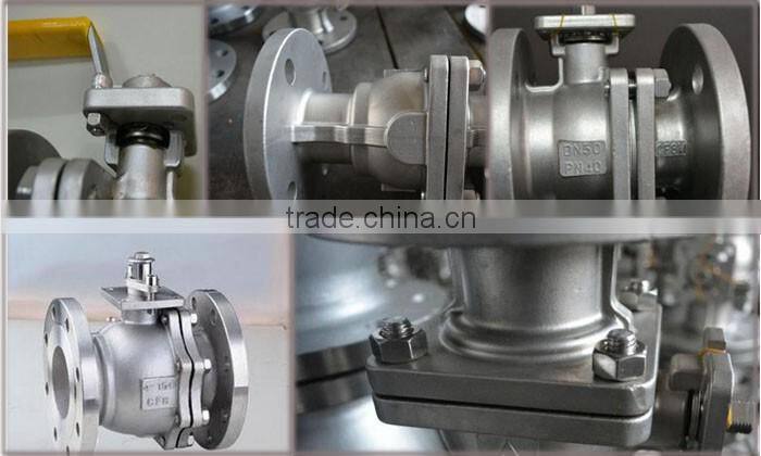 2-pc CF8 female floating ball valve