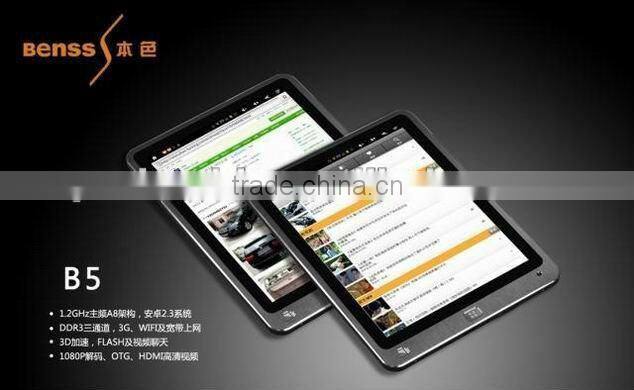 B5 8 inch 800*600 Android 4.0 Tablet Memory 512MB DDR3 0.3MP camera