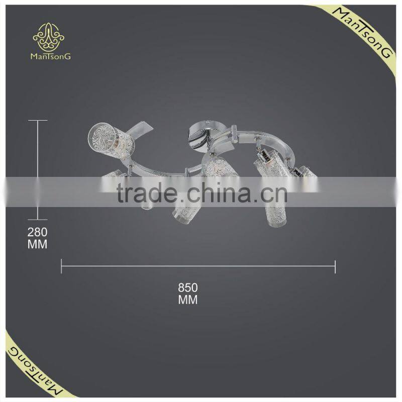 2016 New arrival Indoor Decorative Glass Shade Round LED Ceiling Light, LED Lighting