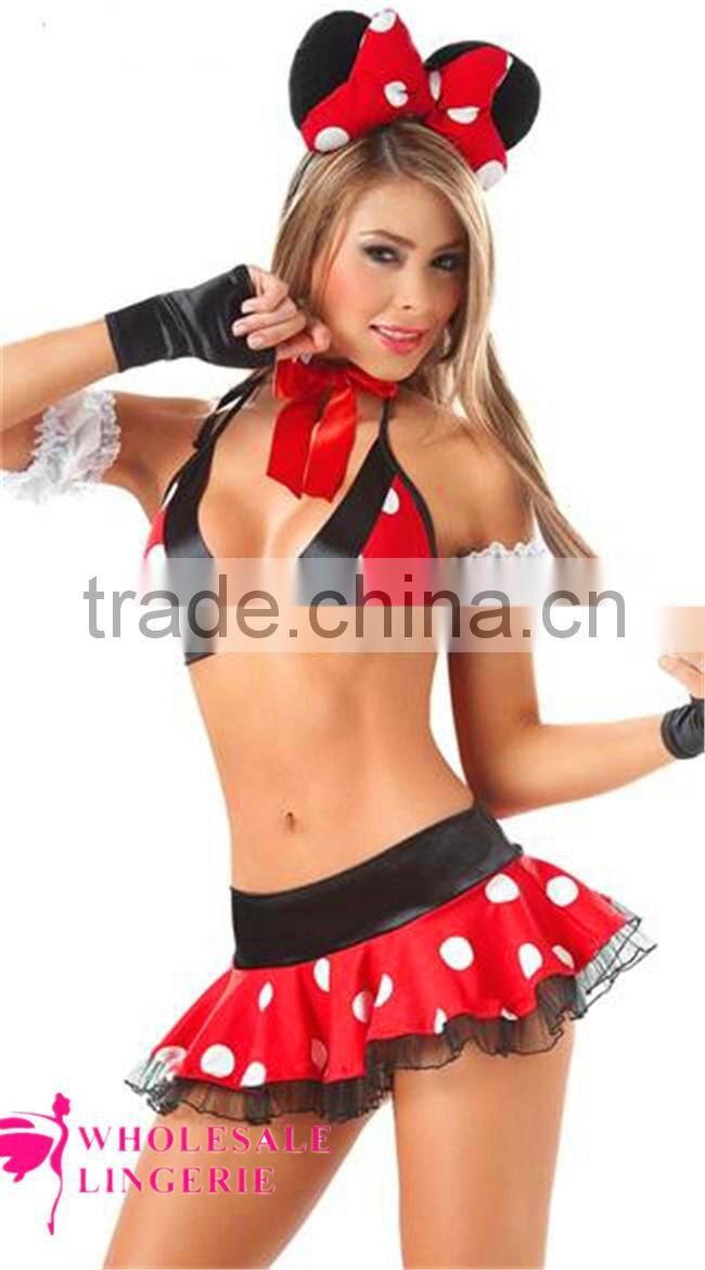 High quality wholesal carnival costumes for women sexy mice costumes for adult