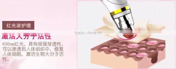 Portable rf Eye Massage V-shape face machine for removing wrinkle