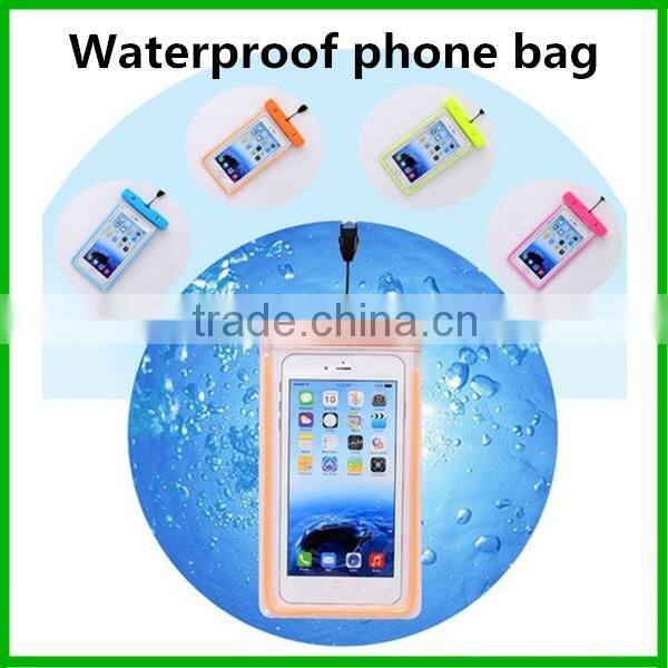 Promotion white transparent waterproof case for iphone 7/ 7 plus