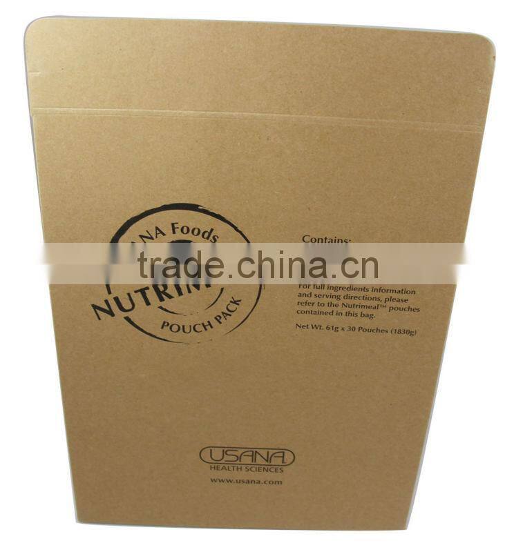 food kraft paper printing box packaging box for dutch chocolate