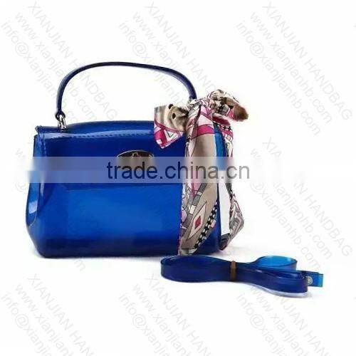 2016 Summer Elegant PVC Silicone Handbags for young lady (BGJB015)