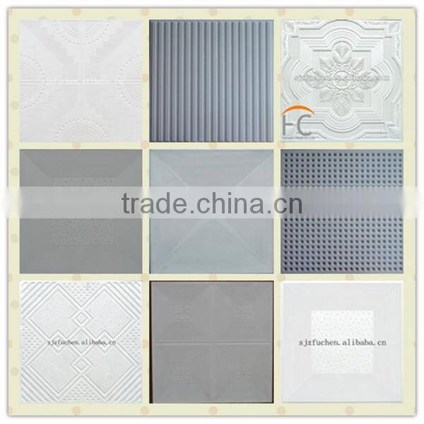 size precise gypsum ceiling tile moulds