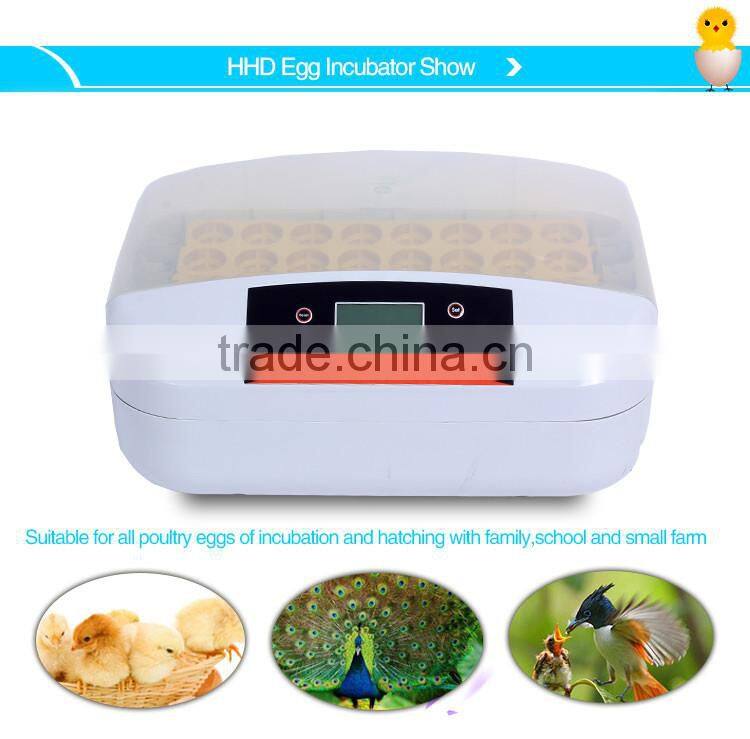 HHD hot selling newest used egg incubators digital egg incubation hatching YZ-32A