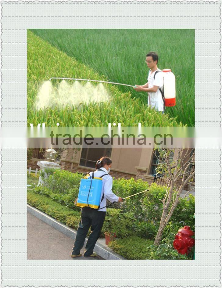 Battery powered sprayer with battery powered backpack sprayer