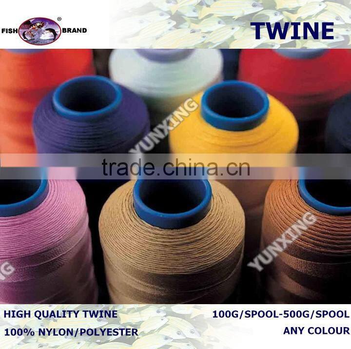 nylon/polyester fishing twine 210D/2-240 PLY