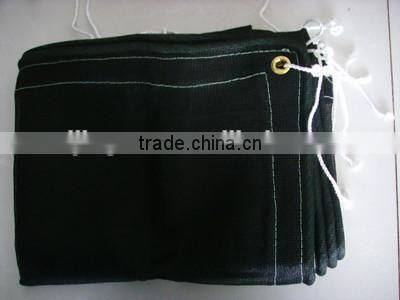 New PE with FR mono type with knit eyelet debris net