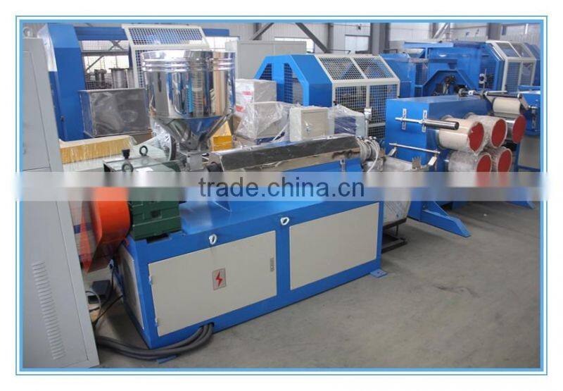 plastic cement bag yarn extrusion line
