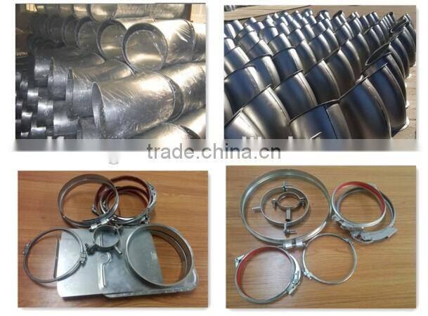 Industrial ventilation system in galvanizing