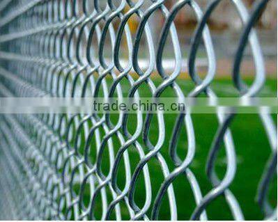 0.5-3mm wire diameter Discount Decorative galvanized coated chain link fence
