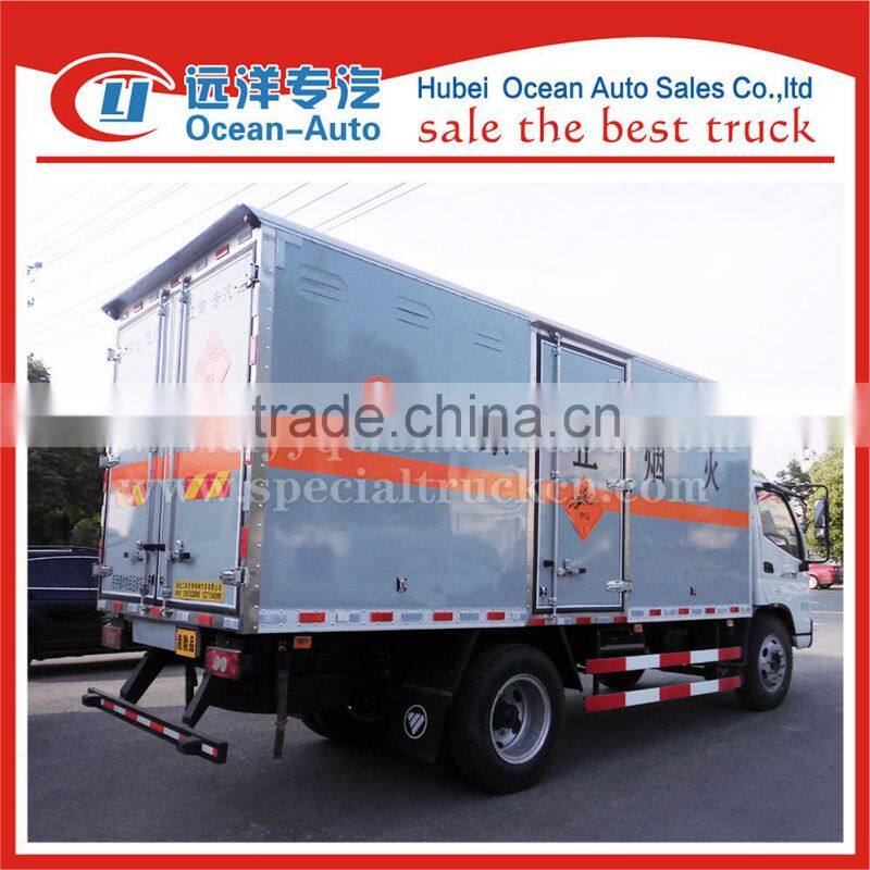 Low price foton 5ton blasting agent truck for sale