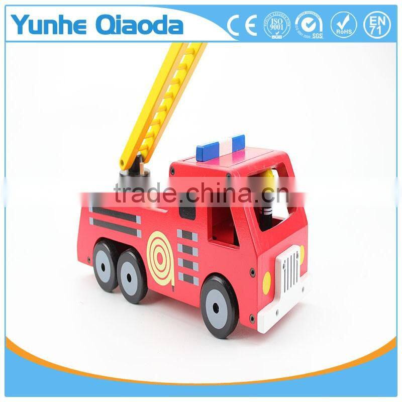Fire Truck Wooden Play Set