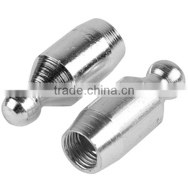 Universal Aluminum 2X/a Set silver Motorcycle Tyre Tire Valve Stem Caps 28*8 mm