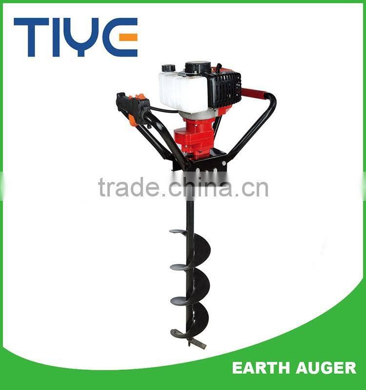 Gasoline Tools Supplier From China Earth Auger Machine With 150mm Drill Bits Price