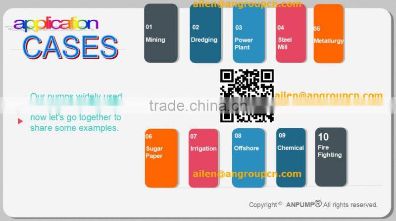 Heavy Duty Centrifugal Portable Submersible Slurry Mud Pump