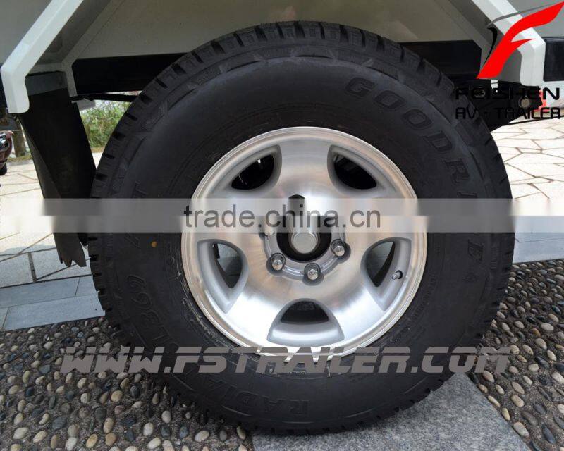 roof tent camper trailer OF2X customized trailer