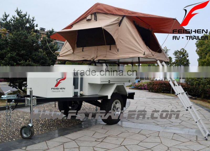 roof tent camper trailer OF2X customized trailer