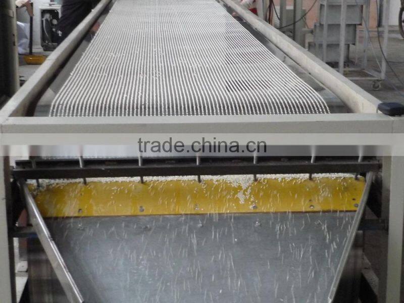 Paraffin wax steel belt cooling pastillator